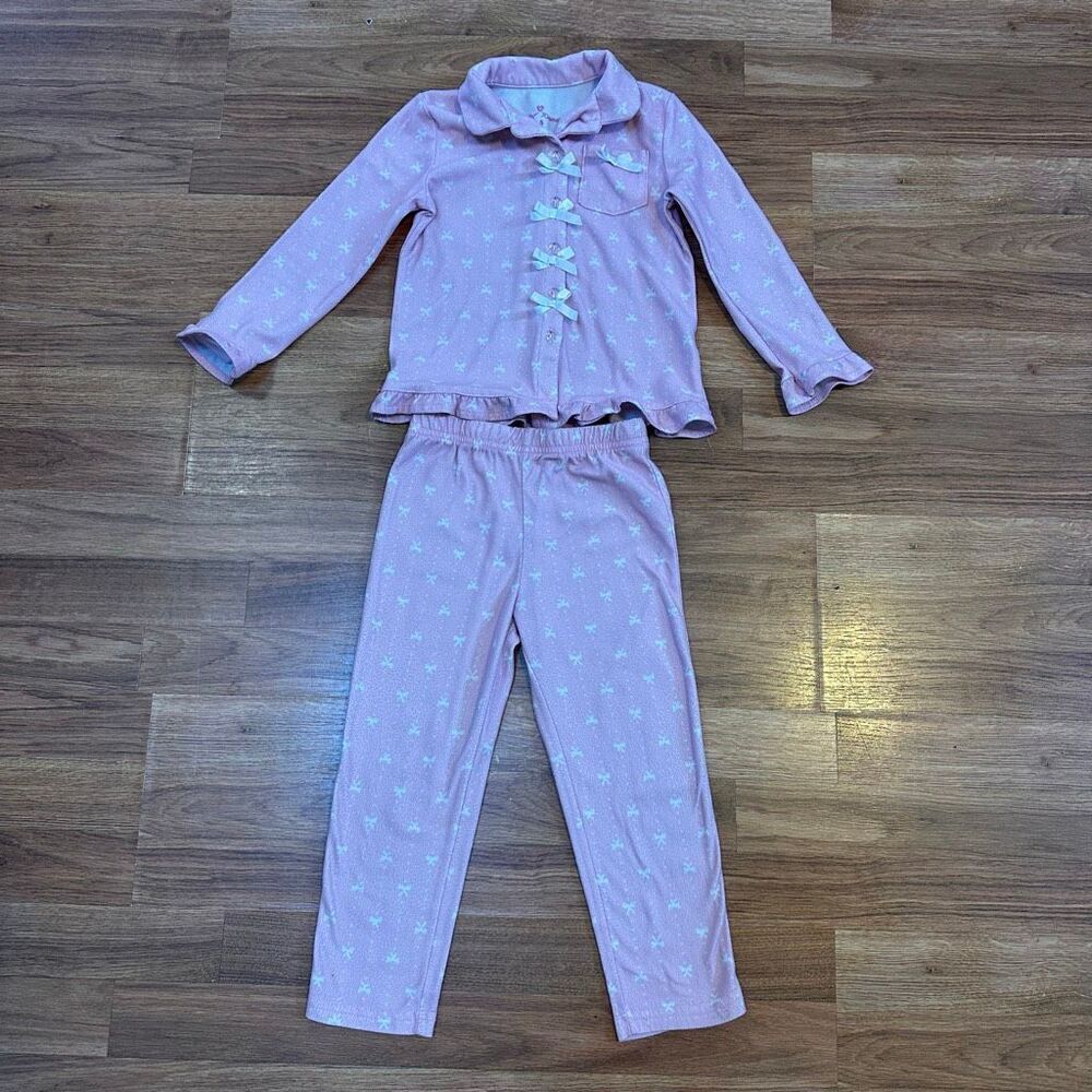 Betsey Johnson pajama Set Pink | Toddler Girl Size 5